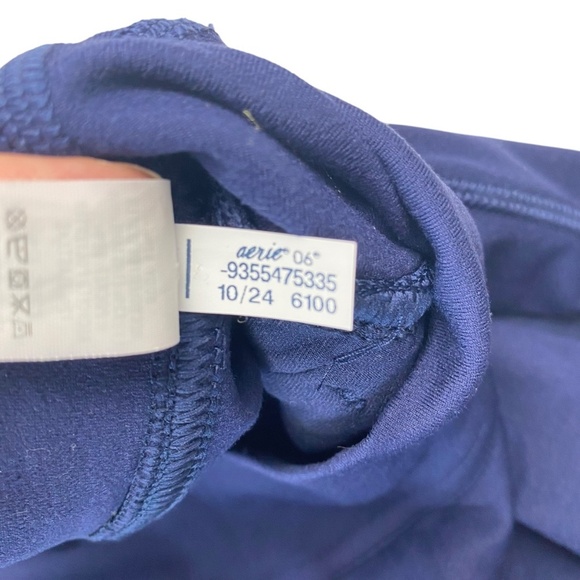 AE Offline by Aerie the Hugger Trouser in Blue Size Small - Picture 9 of 9